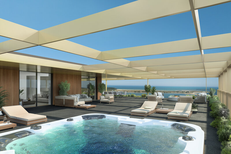 T4 com Terraço e Jacuzzi em Luxuoso Empreendimento em Canidelo LT2 - Vila Nova de Gaia