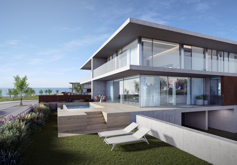 Moradia V4 com piscina em primeira linha de mar - Canidelo, Vila Nova de Gaia