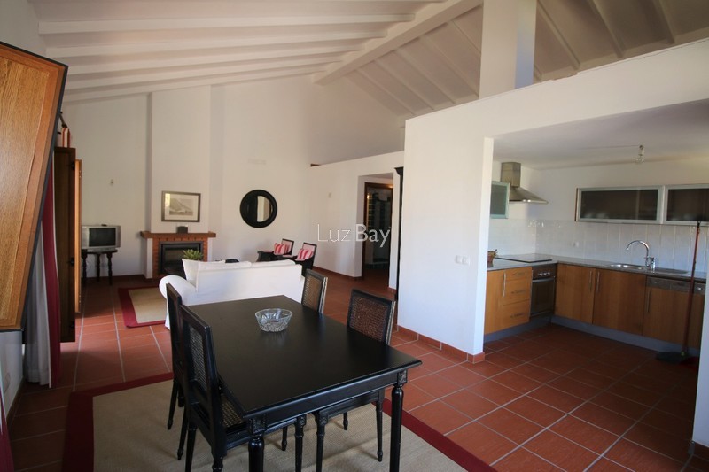 House 2+1 bedrooms Praia da Luz Lagos - double glazing, fireplace, swimming pool, terrace