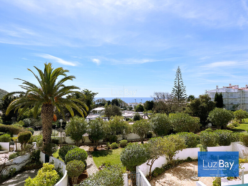 Apartment sea view T2 Praia da Luz Lagos - gardens, sea view, balcony, garden, furnished, equipped
