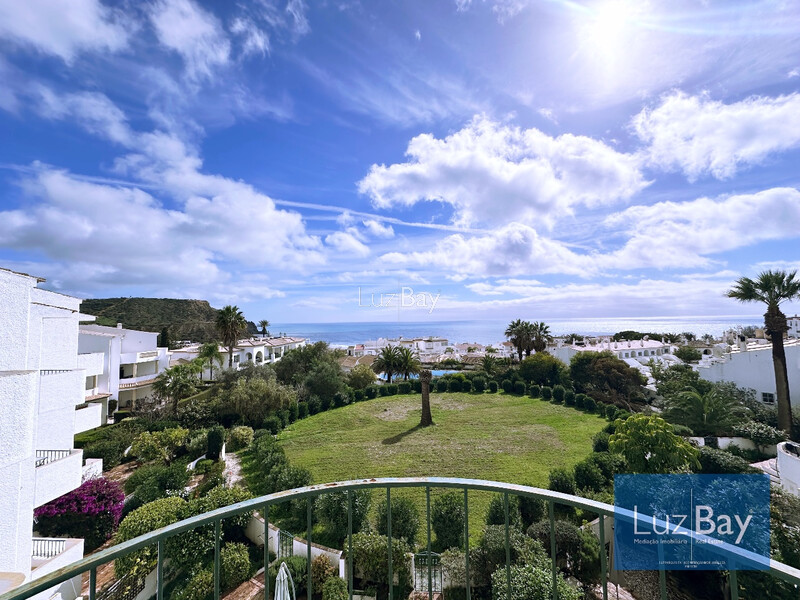 Apartment Modern T3 Praia da Luz Lagos - balcony, swimming pool, gardens, sea view