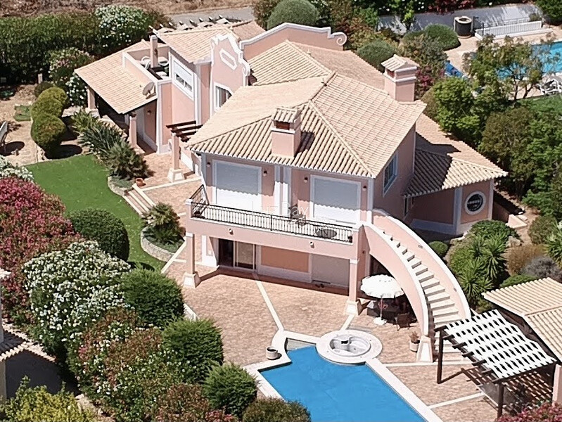 House Modern V3 Praia da Luz Lagos - terrace, garage, swimming pool, sea view, gardens