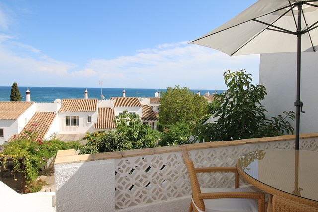 Home V3 Praia da Luz Lagos - air conditioning, sea view, balcony, backyard