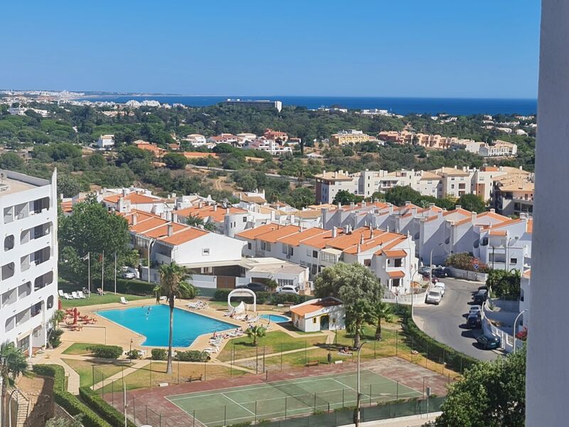 Apartment sea view T1 Albufeira - swimming pool, sea view, gated community, balcony, furnished, equipped