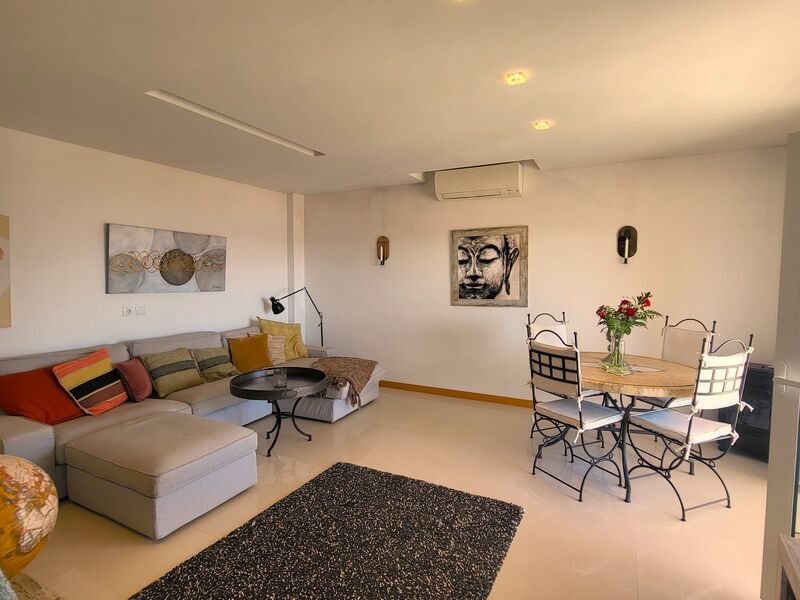 Apartamento com vista mar T2 Cidade Albufeira - varandas, 2º andar, equipado, piscina, mobilado, vista mar, cozinha equipada