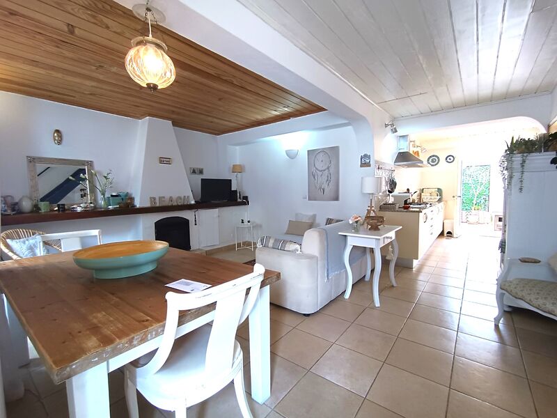 House V2 Estômbar Lagoa (Algarve) - barbecue, attic, air conditioning, fireplace
