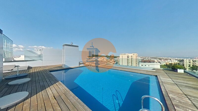 Apartment T4 Restelo São Francisco Xavier Lisboa - sauna, terrace, equipped, swimming pool, green areas