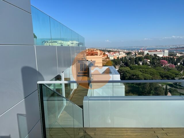 Apartment T4 Restelo São Francisco Xavier Lisboa - terrace, equipped, swimming pool, green areas, sauna