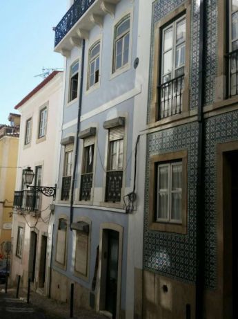 Prédio Rua de São Bento Lapa Lisboa - quintal