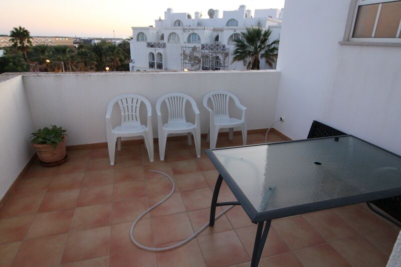 Apartment T1 Tavira - air conditioning, terrace, swimming pool, garden, tennis court, fireplace