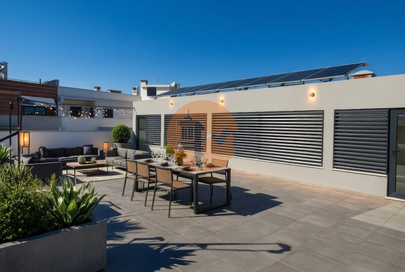 Apartment nieuw sea view T4 Tavira - terrace, solar panels, balcony, air conditioning, sea view