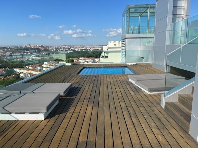 Apartamento T4 para venda Restelo São Francisco Xavier Lisboa - equipado, piscina, terraço, sauna, zonas verdes