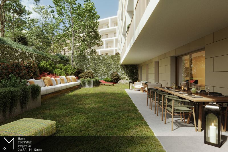 Apartamento T2 Moderno Alta de Lisboa Lumiar - jardins, varandas, piscina, condomínio privado, terraços