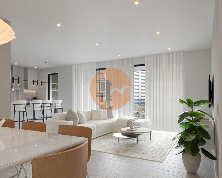 Apartamento Moderno T2 Avenida Calouste Gulbenkian Faro - excelente localização, ar condicionado, terraço, piscina, varanda