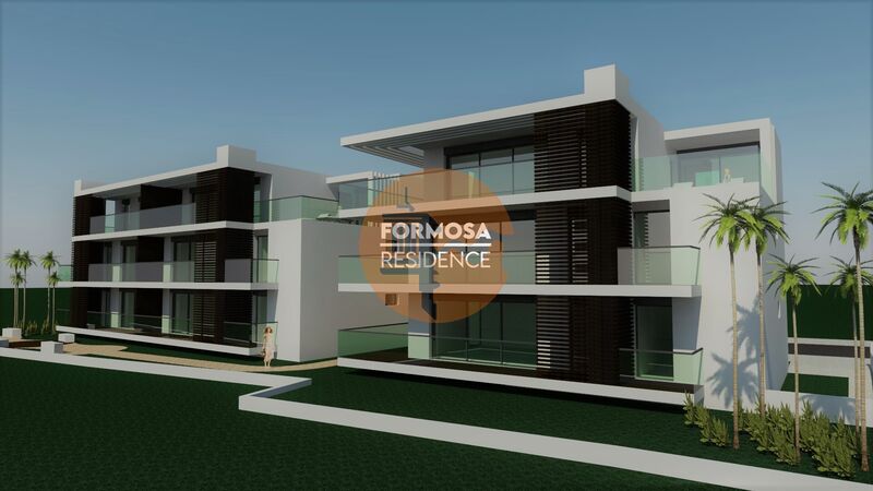 Apartamento T2 Moderno com boas áreas Quinta da Gomeira Tavira - varandas, vidros duplos, ar condicionado, piso radiante, painéis solares