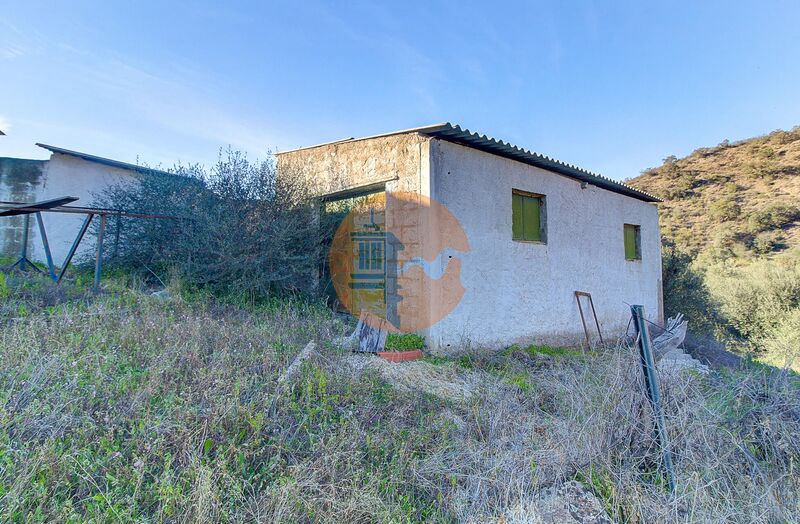 Land neue with 1680sqm Fortes Odeleite Castro Marim - easy access, olive trees, water, electricity, orange trees