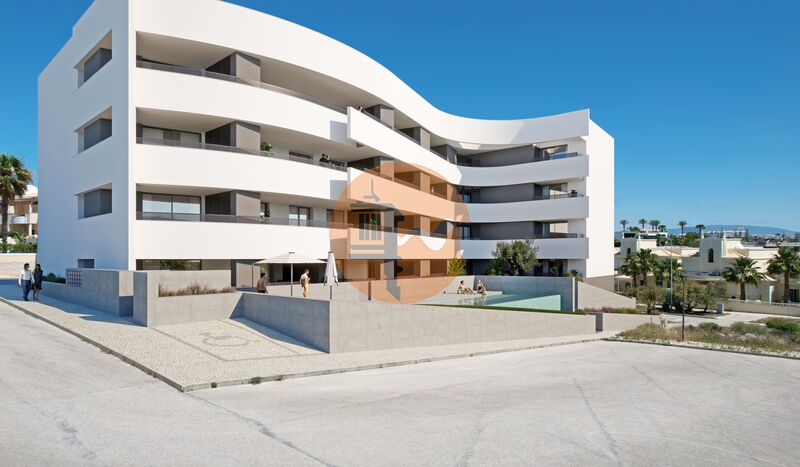 Apartamento T2 de luxo em construção São Gonçalo de Lagos - terraço, ar condicionado, parqueamento, piscina