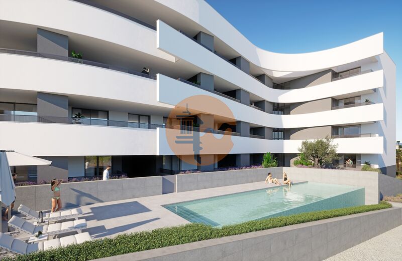 Apartment new under construction 2 bedrooms São Gonçalo de Lagos - parking lot, swimming pool, terrace, air conditioning