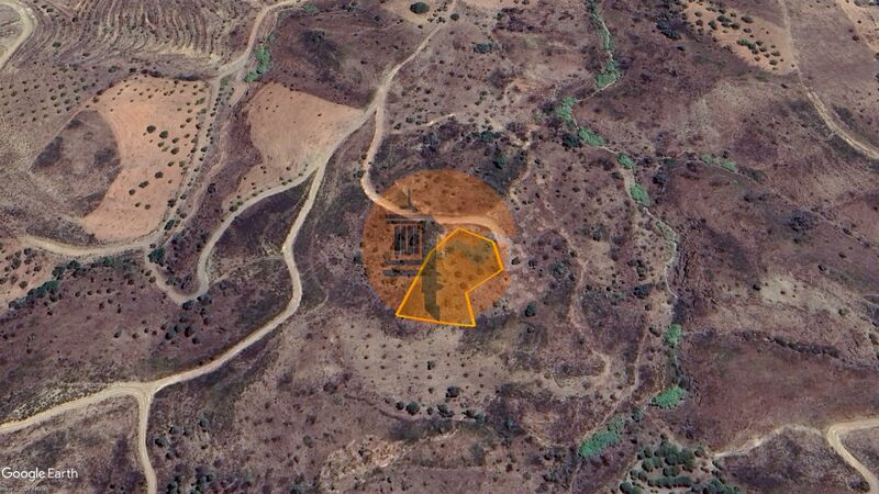 Land Rustic with 2640sqm Azinhal Castro Marim - arable crop, cork oaks, olive trees