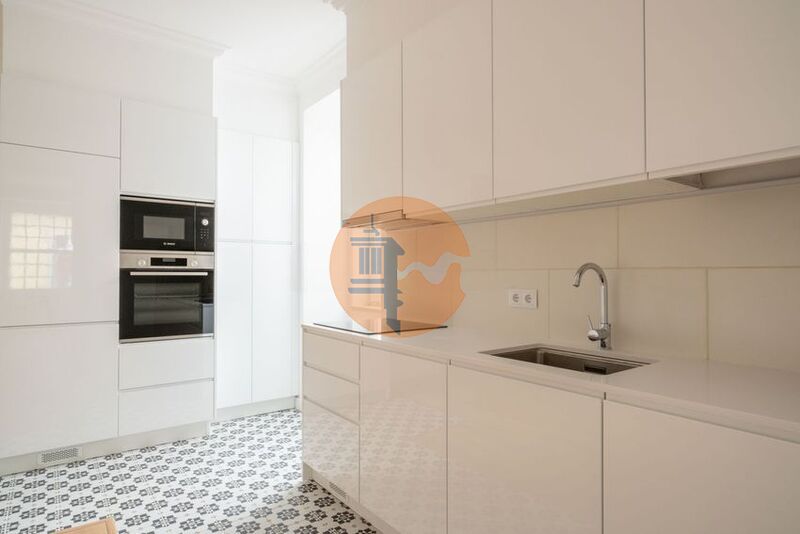 апартаменты T0+2 Duplex Vila Real de Santo António - терраса, 1º этаж, система кондиционирования