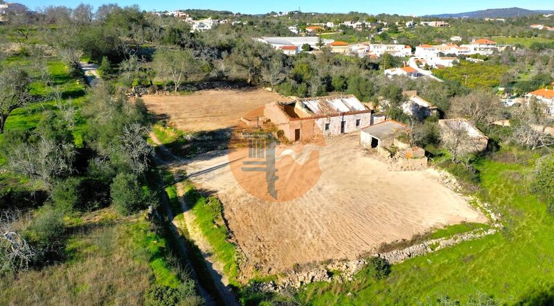 Moradia para reconstruir V3 Boliqueime Loulé - piscina, vista mar