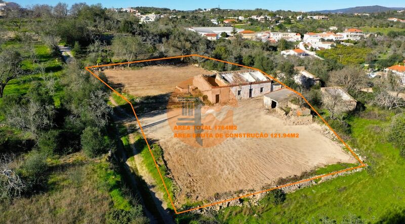 Moradia para reconstruir V3 Boliqueime Loulé - piscina, vista mar