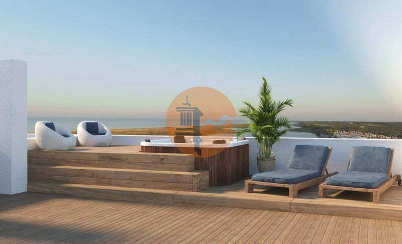 Apartamento T2 Moderno Tavira - varandas, jardim, arrecadação, terraços, piscina, garagem