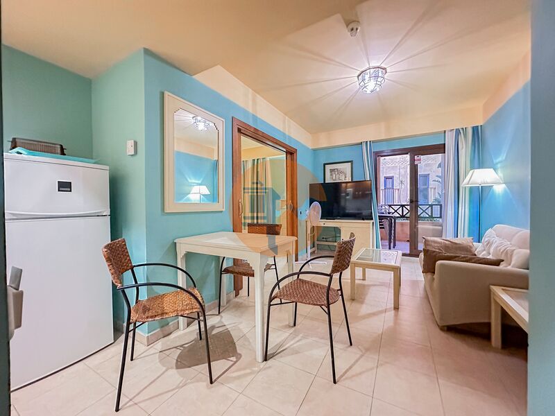 Apartamento T2 Isla de Canela Ayamonte - piscina, isolamento acústico, parque infantil, vidros duplos, terraço, varanda, mobilado, garagem