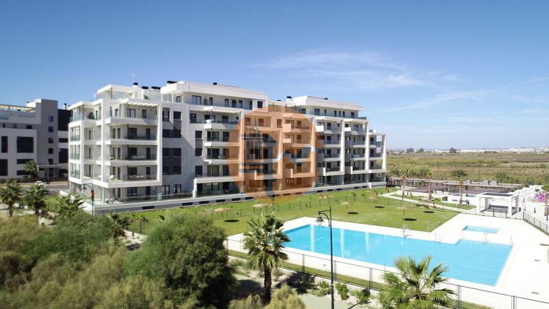 Apartamento novo frente à praia T3 Ayamonte - terraço, piscina, zonas verdes