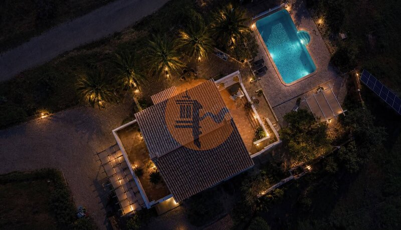 Moradia V4 Conceição Tavira - piscina, terraços, jardim