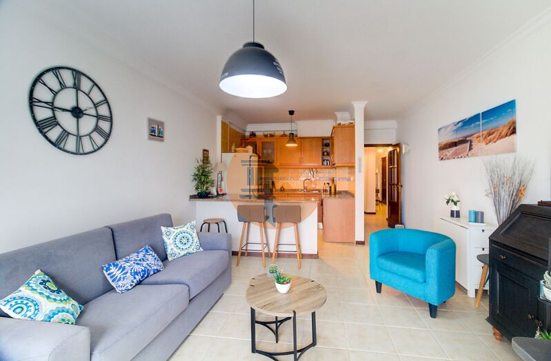 Apartamento T1+1 no centro Vila Real de Santo António - equipado, jardins