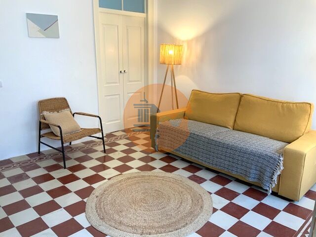 Casa V2 Típica no centro Olhão - quintal