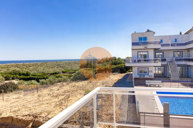 Apartment T1 Modern Vila Nova de Cacela Vila Real de Santo António - green areas, garage, solar panels, barbecue, air conditioning, swimming pool, condominium, terrace