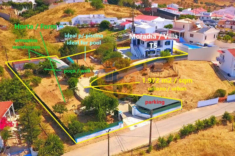 House 5 bedrooms Castro Marim - equipped kitchen, air conditioning, balcony, swimming pool