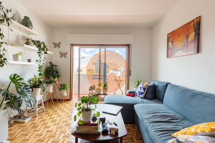 Apartamento T3 Faro - ar condicionado, varandas