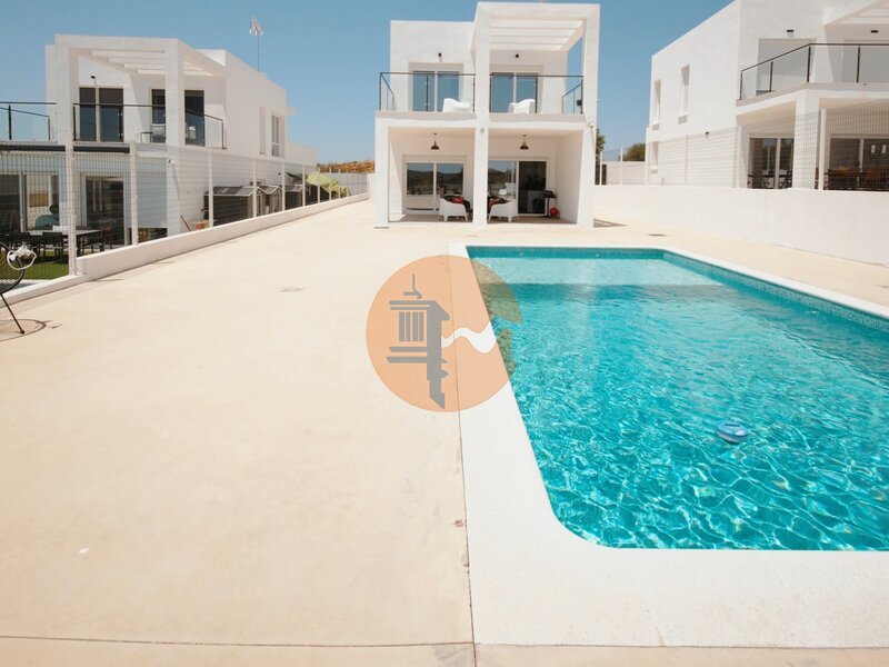 Casa V3 Moderna Costa Esuri Ayamonte - balcón, aire acondicionado, garaje, terrazas, cocina equipada, piscina