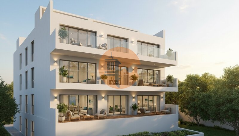 Apartamento Moderno em zona central T3 Tavira - muita luz natural, varandas, piscina, vista mar