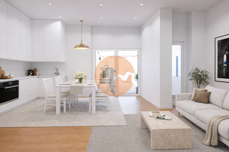 Apartment Modern in the center T1+1 Vila Real de Santo António - terrace, thermal insulation