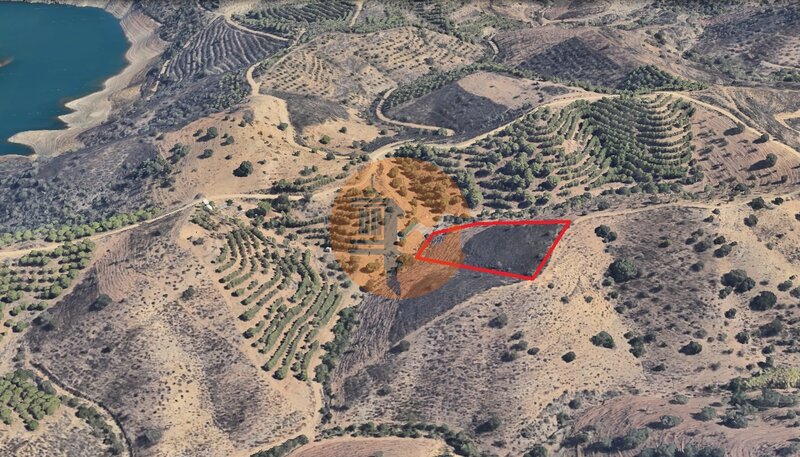Grond Rustiek with 5960sqm Odeleite Castro Marim - water, put