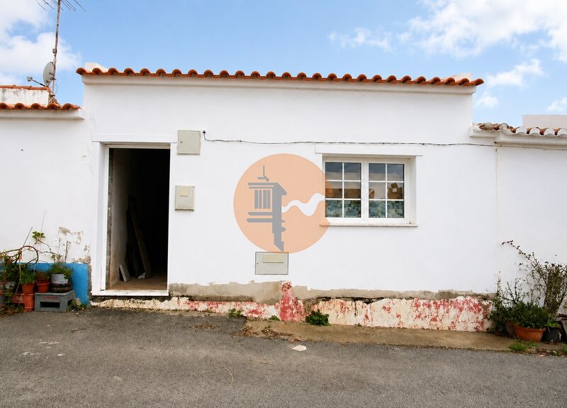 Casa V2 Azinhal Castro Marim - terraza, garaje