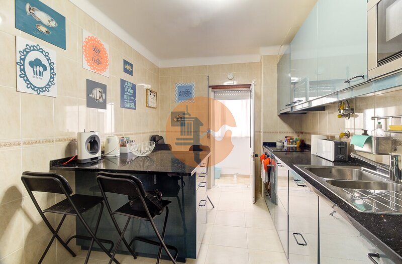 Appartement T2 Monte Gordo Vila Real de Santo António - équipé, barbecue, balcon, vue mer