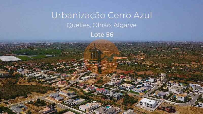Lote Urbano com 1496m2 Cerro Azul Quelfes Olhão - excelentes acessos