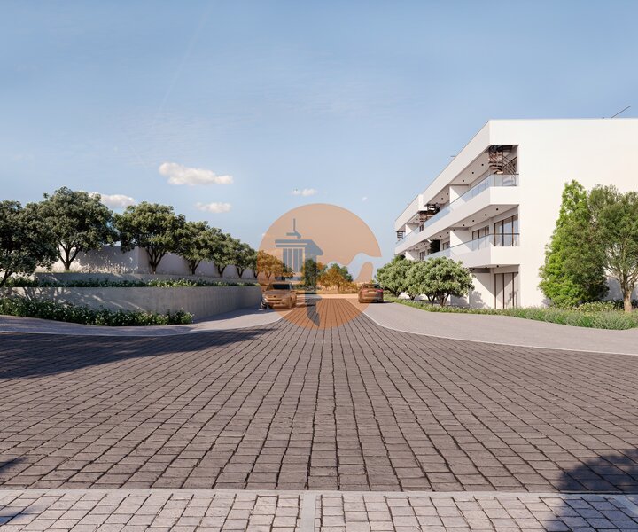 Apartment 1 bedrooms Carvoeiro Lagoa (Algarve) - swimming pool, tennis court, furnished, condominium, equipped, gardens, playground