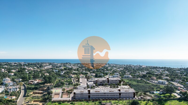 Apartment Carvoeiro Lagoa (Algarve) - equipped, playground, balcony, furnished, condominium, gardens, tennis court, swimming pool
