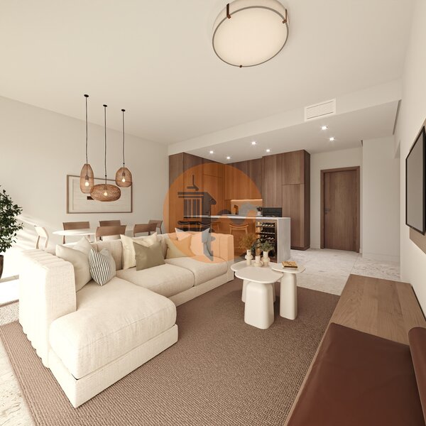 Apartment Carvoeiro Lagoa (Algarve) - condominium, swimming pool, gardens, tennis court, balcony, equipped, playground, furnished