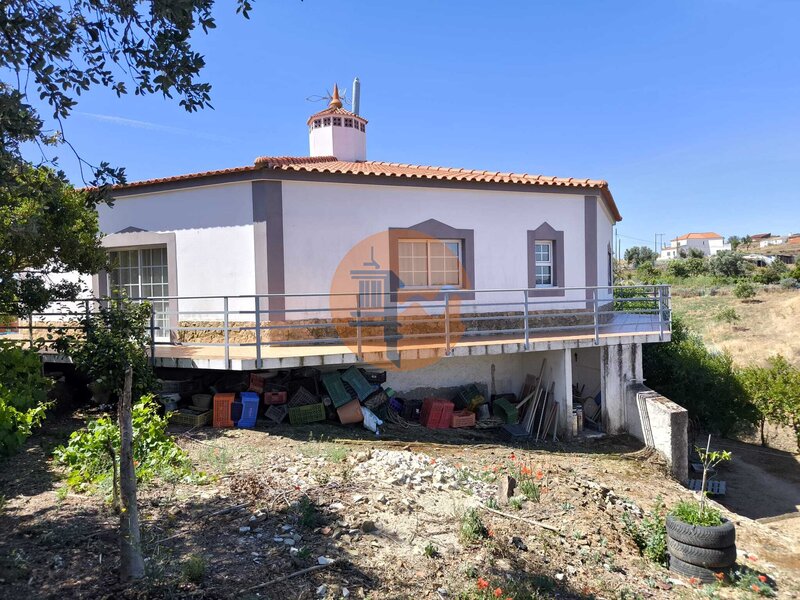 Moradia V3 Isolada Corte do Gago Azinhal Castro Marim - lareira, garagem, jardim, varanda