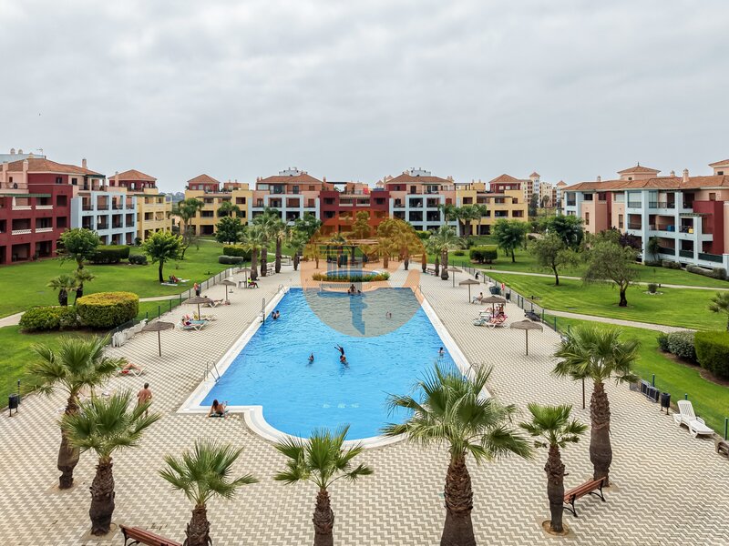 Apartment 2 bedrooms Ayamonte - condominium, garage, terrace, tennis court, gardens, swimming pool