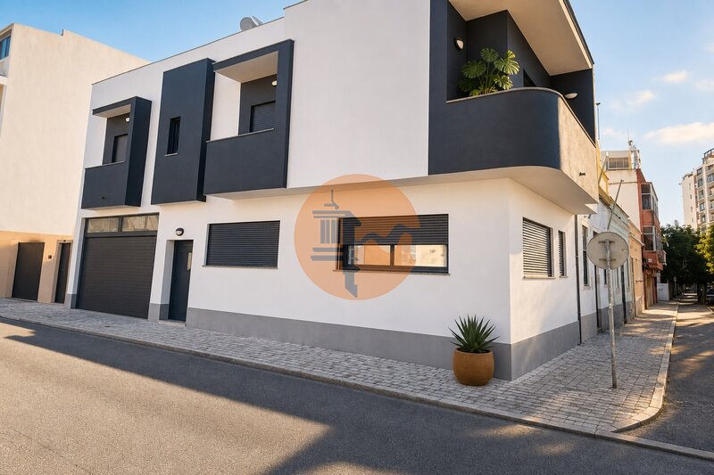 Casa V3 Moderna en el centro Faro - barbacoa, garaje, puerta automática, terraza