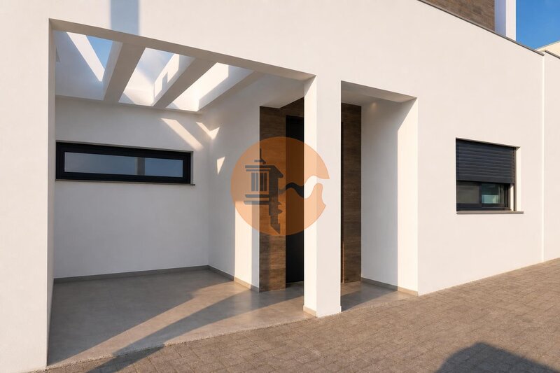 Casa V3 nueva Fuseta Olhão - excelente ubicación, panel solar, terraza, vistas al mar
