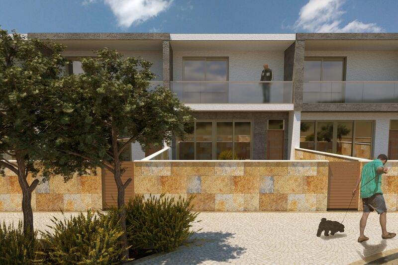 House nouvelle V3 Olhos de Água Albufeira - balconies, balcony, garage, swimming pool, private condominium
